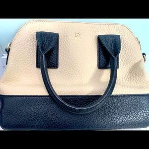 Nice Kate Spade bag. Cream and black.